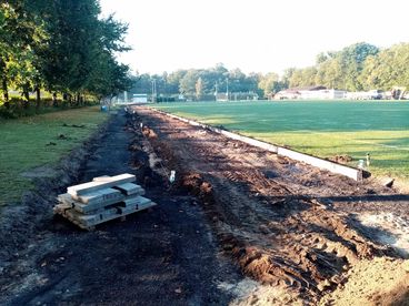 Remont i modernizacja bieżni na stadionie sportowym w Lututowie